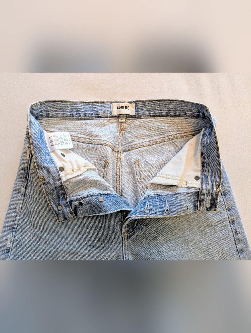 Agolde 90s Straight Jeans 26x29 - Picture 4 of 6